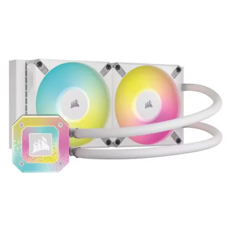 Enfriamiento Líquido Corsair iCUE H100i Elite Capellix XT 240mm | AIO RGB | Intel LGA1700/AM5 | Bomba CAPELLIX XT | Kit Completo