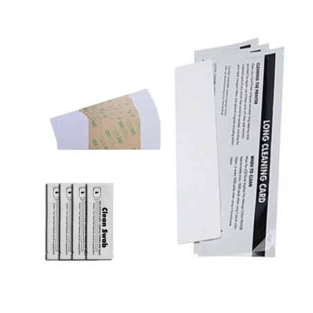 Kit Limpieza DuraClean 86177 Completo: Hisopos, Tarjetas Adhesivas y Largas | Compatible Fargo DTC