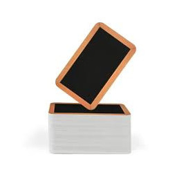 EVOLIS C9001 TARJETAS DE PVC PRE-IMPRESAS DISEÑO PIZARRA TARJETAS PRE IMPRESAS DE PVC EVOLIS C9001 - 30 MIL - 1 paquete de 100 t