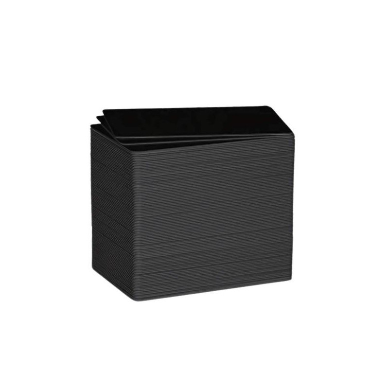 Evolis C8001 Tarjetas Negras Mate 500 piezas Tarjetas Negras acabo Mate Evolis C8001 paquete 500 piezas 