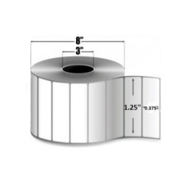 10011978 - Zebra Etiquetas 1.25" x 0.375" Z-ULTIMATE 2000T
