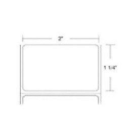 10011695 - Zebra Etiquetas 2" x 0.375" Z-ULTIMATE 3000T
