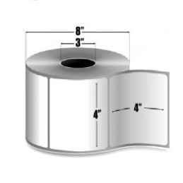🛡️ ZEBRA 94688 | Rollo de Etiquetas Z-Ultimate 3000T (4" x 4")