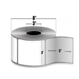 10011992 - Zebra Etiquetas 3" x 5" POLYPRO 3000T