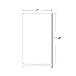 10011993 - Zebra Etiquetas 3.25" x 2" POLYPRO 3000T
