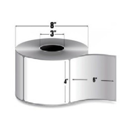 10008530 - Zebra Etiquetas 4" x 6" POLYPRO 4000T