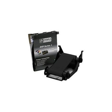 800011-101 - Zebra Ribbon Monocromático Color Negro